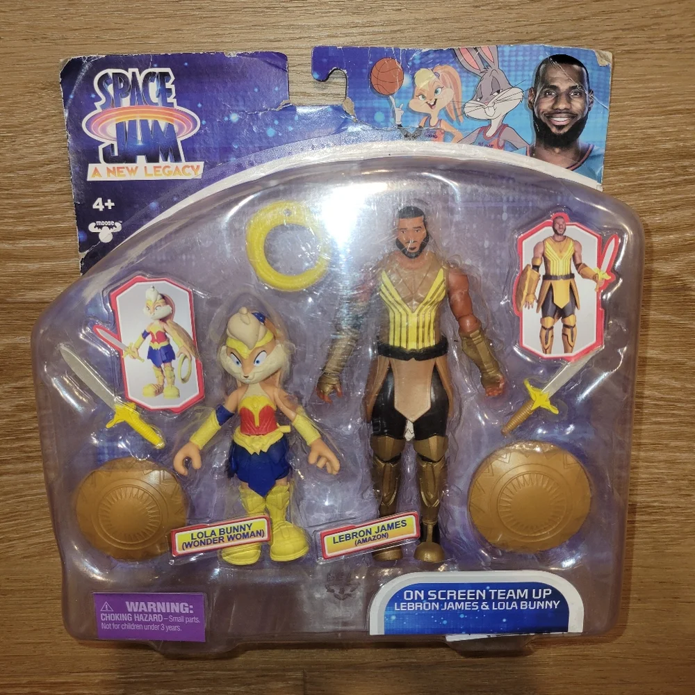 Space Jam 2 A New Legacy 5” Moose Toys 2021 Set Lola Lebron James Wonder Women